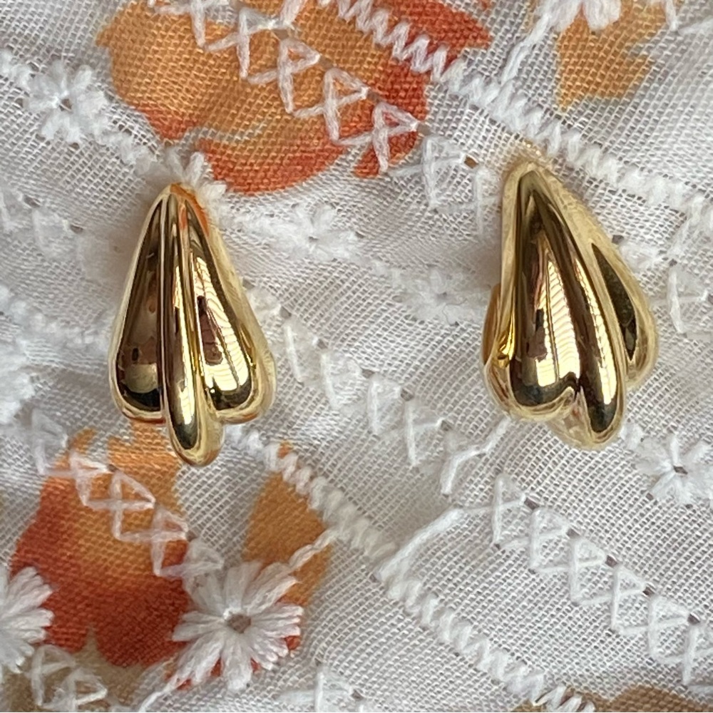 NWT Madewell Demi Fine Statement Stud Earrings - Picture 1 of 7